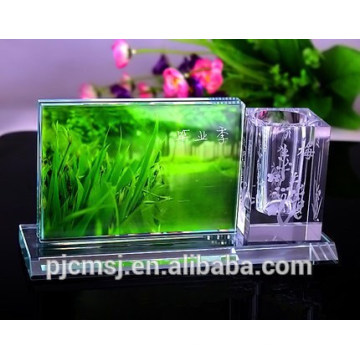 graduation souvenir and gift crystal glass photo frame